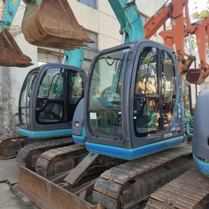 Excavateurs d'occasion Kobelcoo SK70SR sk115 sk125 sk135sr sk35 Mini excavatrices d'occasion sur chenilles de marque japonaise de 7 tonnes - Product Image 6