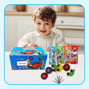 Dulces al por mayor personalizados <span class=keywords><strong>de</strong></span> etiqueta privada <span class=keywords><strong>de</strong></span> <span class=keywords><strong>coches</strong></span> y piruletas en forma <span class=keywords><strong>de</strong></span> neumático con la capacidad <span class=keywords><strong>de</strong></span> ser utilizado como bolígrafos <span class=keywords><strong>de</strong></span> acuarela niños caramelo <span class=keywords><strong>de</strong></span> juguete - Product Image 1