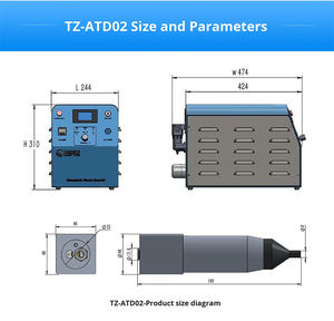 प्रत्यक्ष इंजेक्शन रोटरी कम तापमान लौ उपचार कोरोना ट्रेटर स्वचालित प्लेटफॉर्म वायुमंडलीय प्लाज्मा 1 वर्ष - Product Image 3