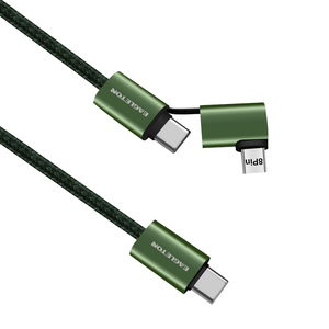<span class=keywords><strong>สาย</strong></span><span class=keywords><strong>ชาร์จ</strong></span>เร็ว PD แบบถัก2 in 1 3A USB 60W 2.0 <span class=keywords><strong>A</strong></span> TO USB Type C และ L USB <span class=keywords><strong>สาย</strong></span><span class=keywords><strong>ชาร์จ</strong></span>หลายสายสำหรับ Android และ iPhone - Product Image 2