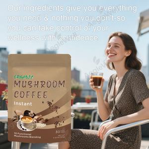 Miscela di Caffè ai Funghi Aeglewell, Caffè ai Funghi Reishi Ganoderma Lucidum 7 in 1 in Bustina, Migliora <span class=keywords><strong>l</strong></span>'Immunità e <span class=keywords><strong>l</strong></span>'<span class=keywords><strong>Attenzione</strong></span> - Product Image 2