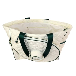 Bolsos de Mano Personalizados de Lujo para Raquetas de Pickleball y Tenis Oxford, Gran Capacidad, Bolsos Deportivos de Playa para Mujer con Cierre, Fábrica Sedex - Product Image 6