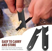 Fournisseurs d'usine : Grattoir à silex léger pour outils de survie d'urgence, camping, randonnée et activités de plein air