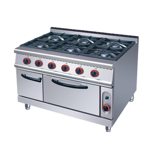 Estufa de Gas Comercial de Acero Inoxidable XY <span class=keywords><strong>para</strong></span> Cocina de Restaurante, Estufa Industrial - Product Image 1