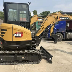 90% nueva gran oferta usada SANY35U Mini excavadora SY 35U 35 SY35 3,5 toneladas en Stock para la venta - Product Image 1