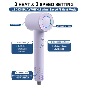 <span class=keywords><strong>Secador</strong></span> de Pelo Portátil de Alta Velocidad con Logotipo Personalizado para Estilismo Profesional de Belleza, <span class=keywords><strong>Secador</strong></span> de Cabello con Iones Negativos, Juego de <span class=keywords><strong>Secador</strong></span> de Pelo - Product Image 2