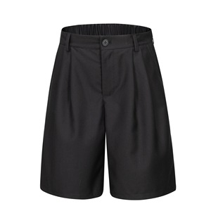 Pantalones Cortos Casuales de Verano para Hombre, Estilo Retro Japonés, Estilo Old Money, Pantalones Capri Anchos y Holgados a la Moda - Product Image 2