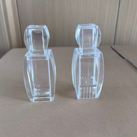 Bouteille d'emballage de safran au design unique, bouteilles carrées en plastique de 2g et 3g avec fond concave