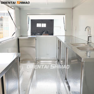 Productos de venta al por menor de China, helados de calle móvil, catering rápido, barbacoa, café, expendedora, comida, camión, remolque, barato - Product Image 6