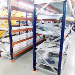 Roulettes pour rayonnages, robustes, en acier, finition grain de pierre thermolaquée, empilables, haute capacité de charge, pour rangement - Product Image 1