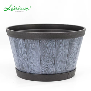 Chine <span class=keywords><strong>fabricant</strong></span> <span class=keywords><strong>bois</strong></span> pots de pot de fleur en <span class=keywords><strong>bois</strong></span> de whisky baril planteur - Product Image 6