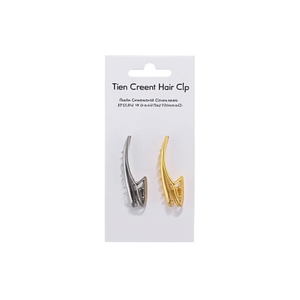 Fermaglio per capelli Tien Crescent da 7,5 cm, accessorio per capelli in metallo alla moda per uso quotidiano da donna - Product Image 2