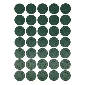 Hoogland Gerst 18650 Batterij Isolatie Pakking Groene Schaal Papier Isolatiepatch Positieve Holle Sticker Isolatiematerialen