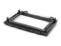 Autoradio Android 9 pouces avec GPS, navigation, radio, stéréo, cadre de tableau de bord, garniture de console, compatible avec Honda CR-V