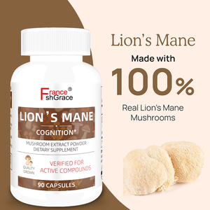 Complément alimentaire en gros de champignons Crinière de lion pour femmes et hommes, soutient la santé cérébrale, 90 capsules de Crinière de lion - Product Image 3