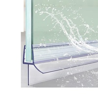 Bande de joint d'écran de douche transparente pour bande de joint de porte de douche en verre