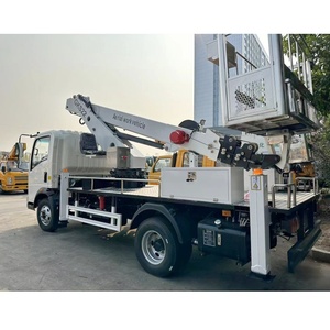 Factory Price HOWO 22-30m Mobile Skylift Aerial Bucket Truck High-Altitude Operation Truck for Sale - Product Image 5