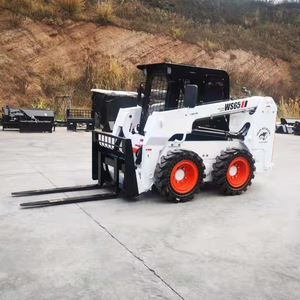 Palet garpu pengangkat dapat disesuaikan forklift Panjang selip steer <span class=keywords><strong>backhoe</strong></span> loader untuk dijual - Product Image 2