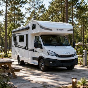 Autocaravana Todoterreno, Casa sobre Ruedas, Totalmente Equipada, con Cocina, para Viajes por Carretera, Vacaciones y Excursiones - Product Image 1