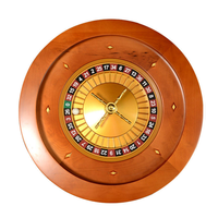 Roulette russe en bois massif de haute qualité de la marque JIAYI, roue en bois de qualité casino, grande taille, roulette européenne à un seul 0
