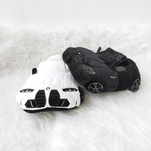 Kuscheliger Weicher Slipper mit Mazda MX5 Miata Logo Kissen Plüschtier Sportwagen Plüschfigur MK1 Rot Blau Plüsch-Slipper für Jungen - Product Image 4