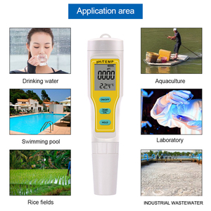 Yenvqee ad alta precisione <span class=keywords><strong>PH</strong></span> metro qualità <span class=keywords><strong>acqua</strong></span> Tester penna metro 0.05 calibrazione automatica <span class=keywords><strong>PH</strong></span> con retroilluminazione - Product Image 6