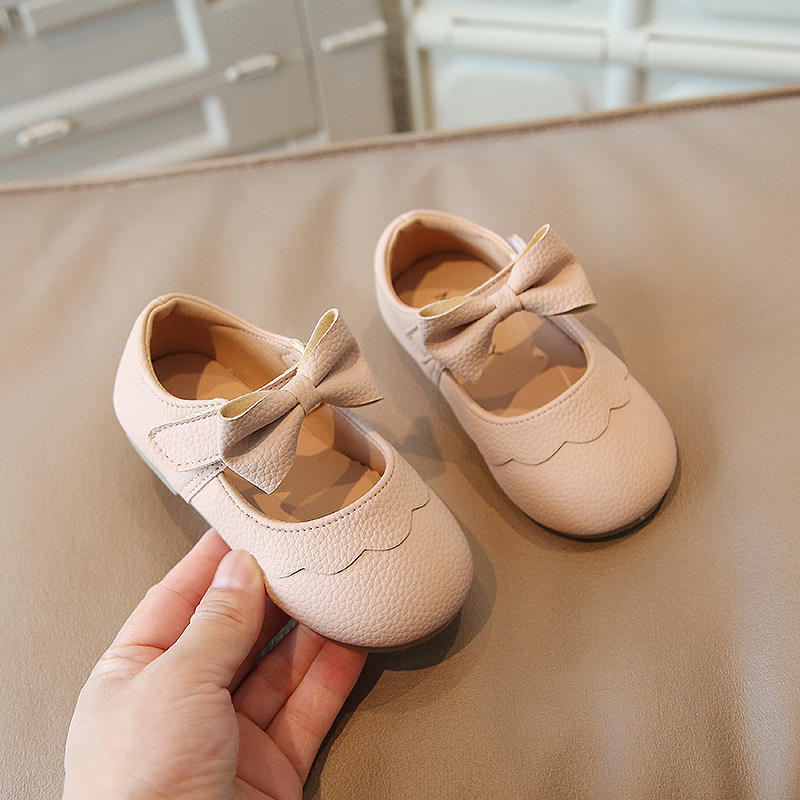 Soft Soles Toddler Shoes Trendy Pretty Bow Princess Shoes Children
