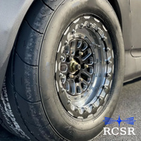 Jantes en alliage d'aluminium forgé RCSR 15-18 pouces pour course de dragster, pour Corvette Z06 GT-R RS3 Huracan Hellcat pour R8