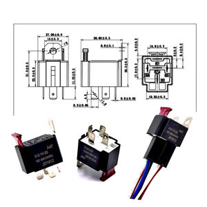 Fusible para Automóvil, Relé Automotriz, Control de Circuito 40A 12V/24V JD1912, Arnés de Cableado Automático con Terminal de Cobre de 4/5 Pines - Product Image 6