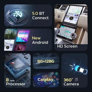 10.4 Inch Android 13 <b>Car</b> Radio <b>for</b> Land Rover Range Rover Sport L320 2009-2013 Multimedia Video Player GPS Navigation Qualcomm - Product Image 5