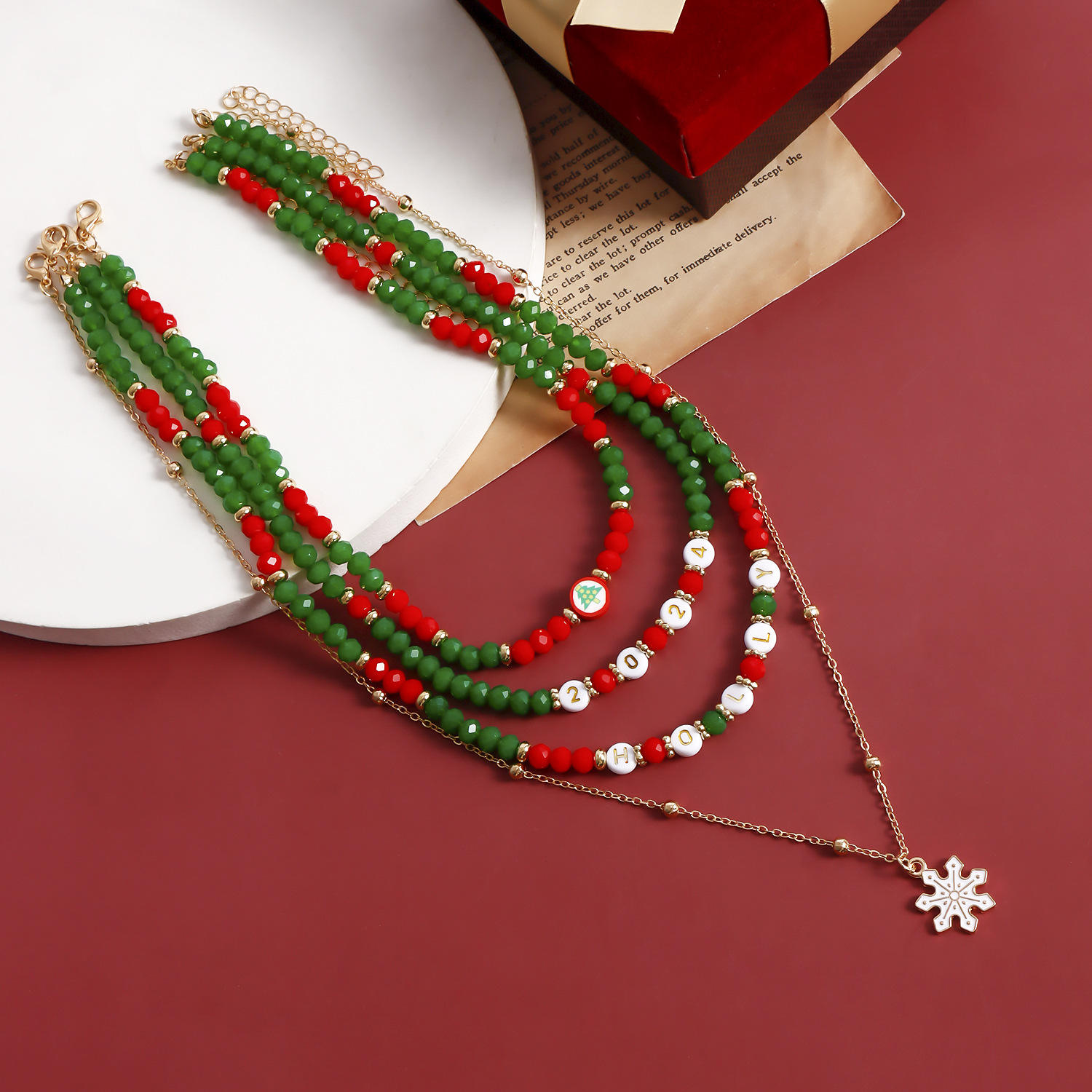 3 Christmas Snowflakes