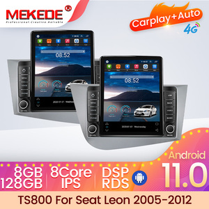 Reproductor de DVD para Coche MEKEDE para VW <span class=keywords><strong>Seat</strong></span> León <span class=keywords><strong>MK2</strong></span> 2005-2012, Estéreo Android para Coche, WIFI, Radio GPS para Coche, SWC - Product Image 2