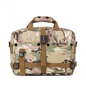 Tactical Camouflage Shoulder <b>Backpack</b>, Men's Cross-body Computer Bag, Fans Outdoor Casual Commuting Handbag - Product Image 1