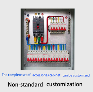 Tùy chỉnh delixi hoàn thành thiết lập hộp phân phối hộp điều khiển điện chuyển đổi chính MCCB 3P 100A chuyển đổi hộp điều khiển công suất - Product Image 3