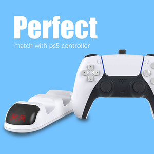 Factory Direct Supply Dual <b>Charging</b> <b>Station</b> Dock Fast Wired <b>Charging</b> for P5 DualSense Controller Game Accessories - Product Image 5