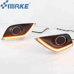 ไฟเดย์ไลท์ Smrke Led DRL สำหรับรถยนต์นิสสัน อัลเมร่า ลาติโอ / ซันนี่ / เวอร์ซ่า ไฟตัดหมอก 12V ไฟหน้า DRL ปี 2014 2015 2016 2017 2018 - Product Image 1