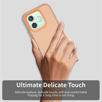 Étui de protection anti-chute et anti-rayures multi-couleurs Macaron, finition mate résistante à l'huile pour Honor 600/600 Pro/600 Lite