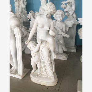 Yaşam boyutu taş soyut kadın seksi çıplak mermer heykel heykelleri - Product Image 1