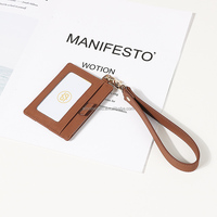 Dompet Kartu Nama & Koin Wanita Sinco, Kulit Fashion Tahan Lama dengan Ritsleting