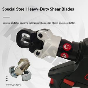 Outil de sertissage sans fil ED-24, charge 18V, brise-écrous hydraulique électrique pour écrous rouillés, alimentation par batterie, brise-écrous hydraulique - Product Image 3