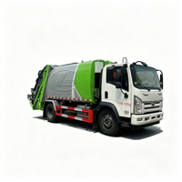 Vente directe usine – Camion compacteur de déchets léger Euro3/Euro4/Euro5, norme LHD & RHD, pour usage municipal
