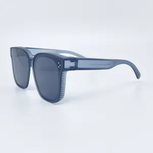 사용자 정의 저렴한 편광 클래식 빈티지 패션 유연한 TR 태양 안경 맞는 2024 브랜드 유행 선글라스