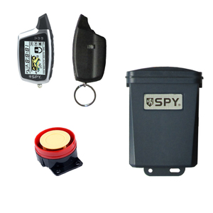 SPY 2 Zweiwege-LCD-Fernmotor Starten Sie das RFID-Motorrad alarmsystem mit hoher Sichtbarkeit für verbesserte Sicherheit - Product Image 1