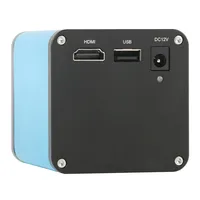 Microscope vidéo USB à mise au point automatique, zoom 180X 200X, objectif à monture C, support, anneau lumineux LED 144, écran LCD 101 pouces, monoculaire