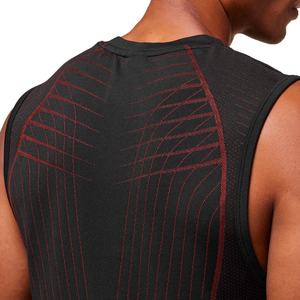 Camiseta sin Mangas para Hombre, de Algodón Puro, Color Sólido con Estampado, Holgada, Informal, Deportiva, para Verano - Product Image 6