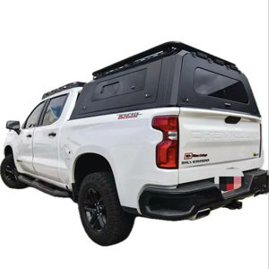 Cubierta de Aluminio para Camioneta <span class=keywords><strong>Chevy</strong></span> Silverado, Carcasa de <span class=keywords><strong>Camper</strong></span> para Caja de Camión, Toldo Rígido, Resistente al Agua, Antioxidante, Tapa Inteligente de Servicio Pesado - Product Image 1