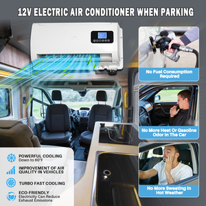 เครื่องปรับอากาศสำหรับรถยนต์แบบแยกส่วน 12 โวลต์ 24 โวลต์ สำหรับรถบรรทุก รถบ้าน รุ่น EAC001.25 12v 24v เครื่องปรับอากาศ EAC001.2 - Product Image 2