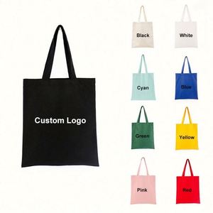 Bolsa de Compras de Lona de Alta Calidad con Cierre, Bolsas de Lona Reutilizables, Bolsa Personalizada con Logotipo Impreso - Product Image 1
