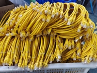 Kabel Patch Ethernet RJ45 Merek HANLI, Konduktor Tembaga Berlapis Emas Terlindung STP FTP Cat6, 8-Konduktor, Zhejiang