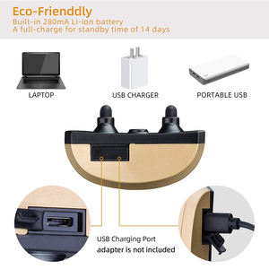 Kerah Sabrina Elektrik Isi Ulang Daya Cepat Kerah Tinggi Tidak Menggonggong Anjing - Product Image 6